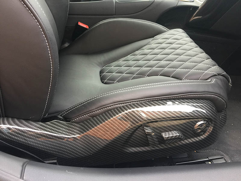 Audi R8 custom interior