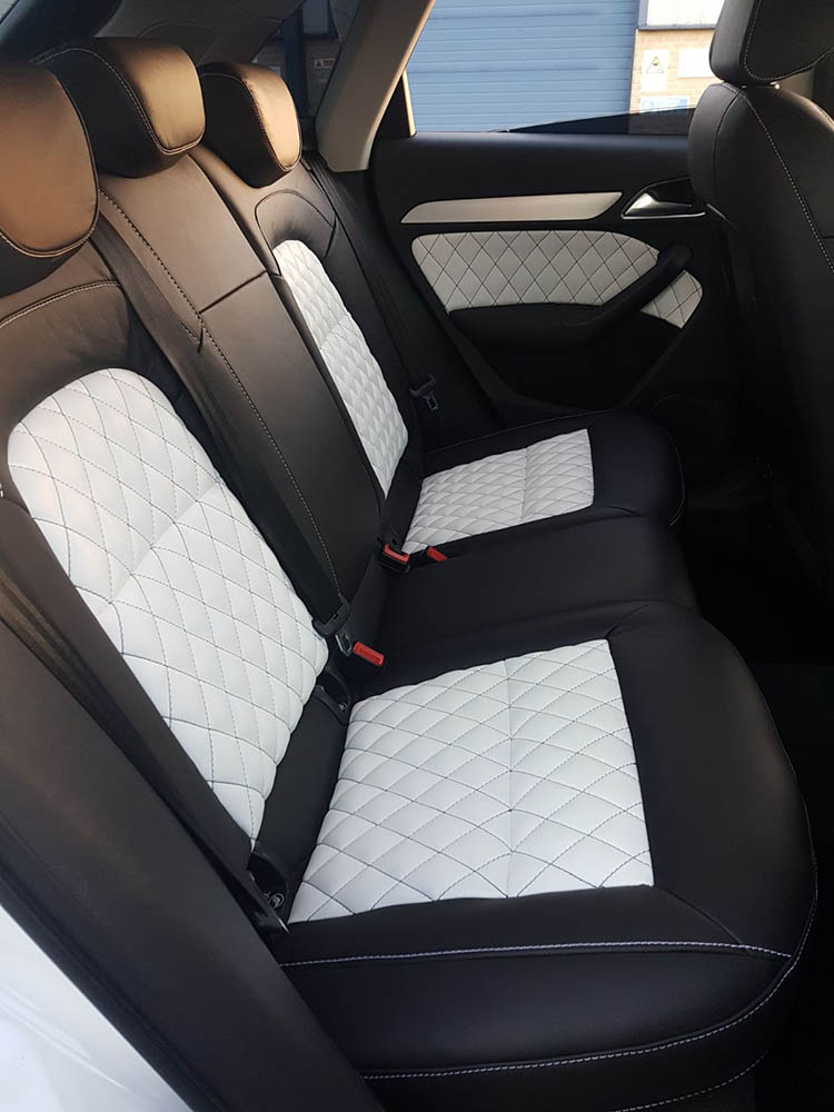 Audi custom leather interiors