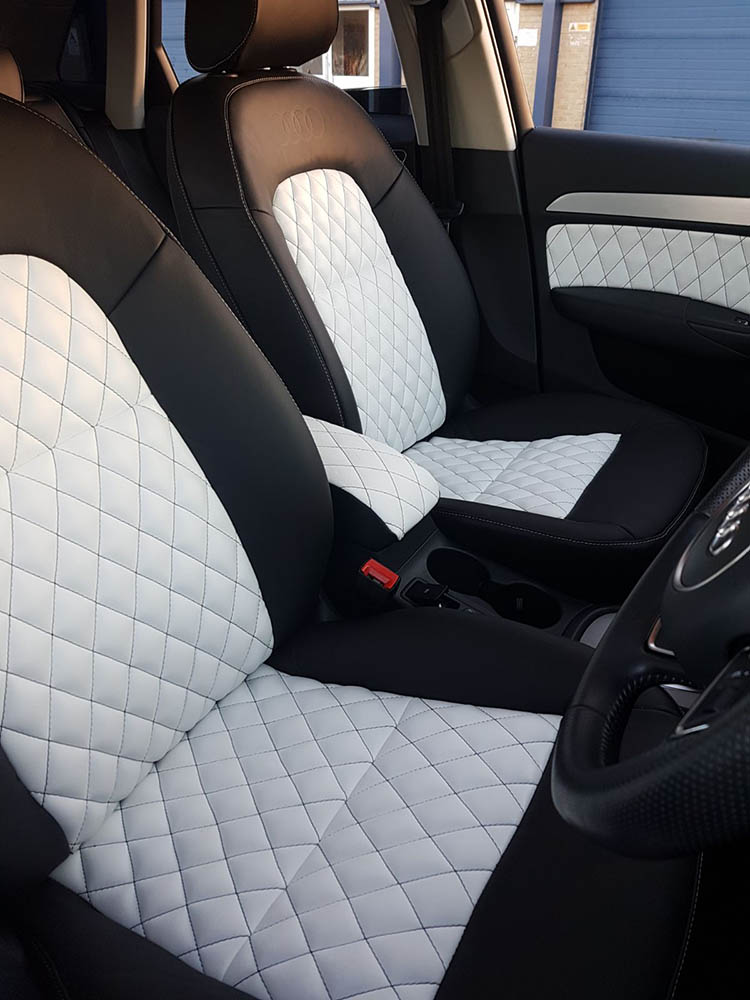 Audi custom leather interiors