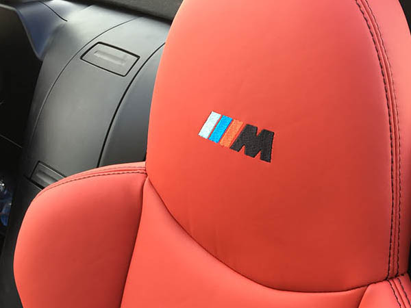 BMW Z4 Custom interiors - Red nappa leather